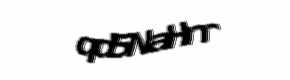 Security check image, please type the characters shown