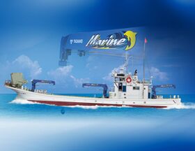 船舶専用油圧クレーン（マリンクレーン）